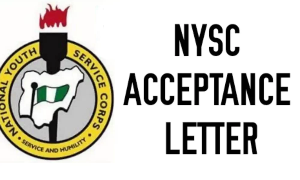 nysc application letter format