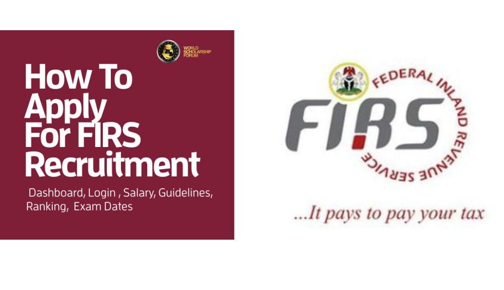 FIRS Recruitment Portal 2024/2025 Requirements And How To Apply