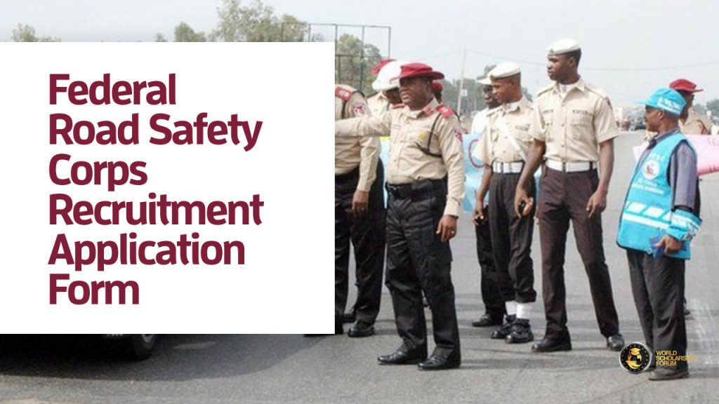 FRSC Recruitment 2024/2025 Application Form Registration Portal - NYSC ...