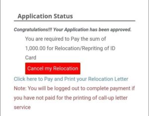 How to Check Your NYSC Relocation Status